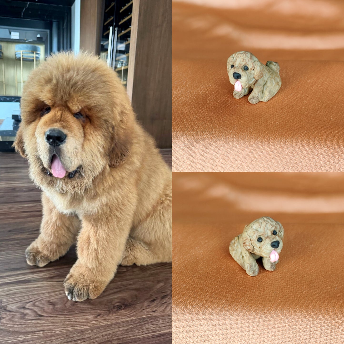 Dog Figures/ figurines - turn your dog's photo into a desk buddy/ keychain