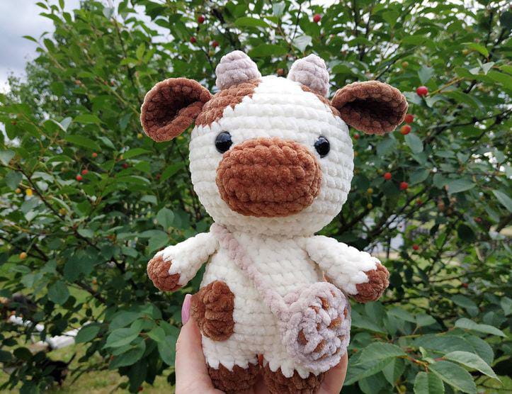 Cow Plushy multicolour
