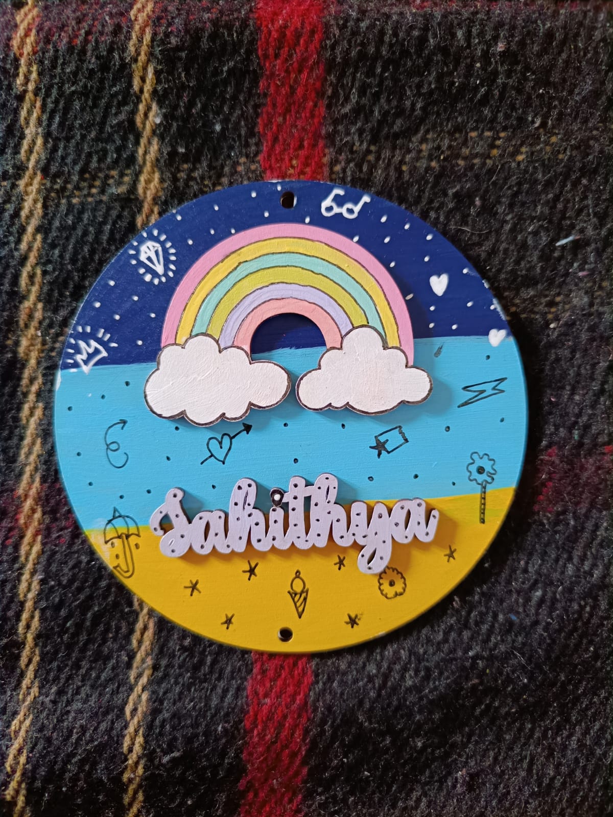 Custom name Fridge magnets