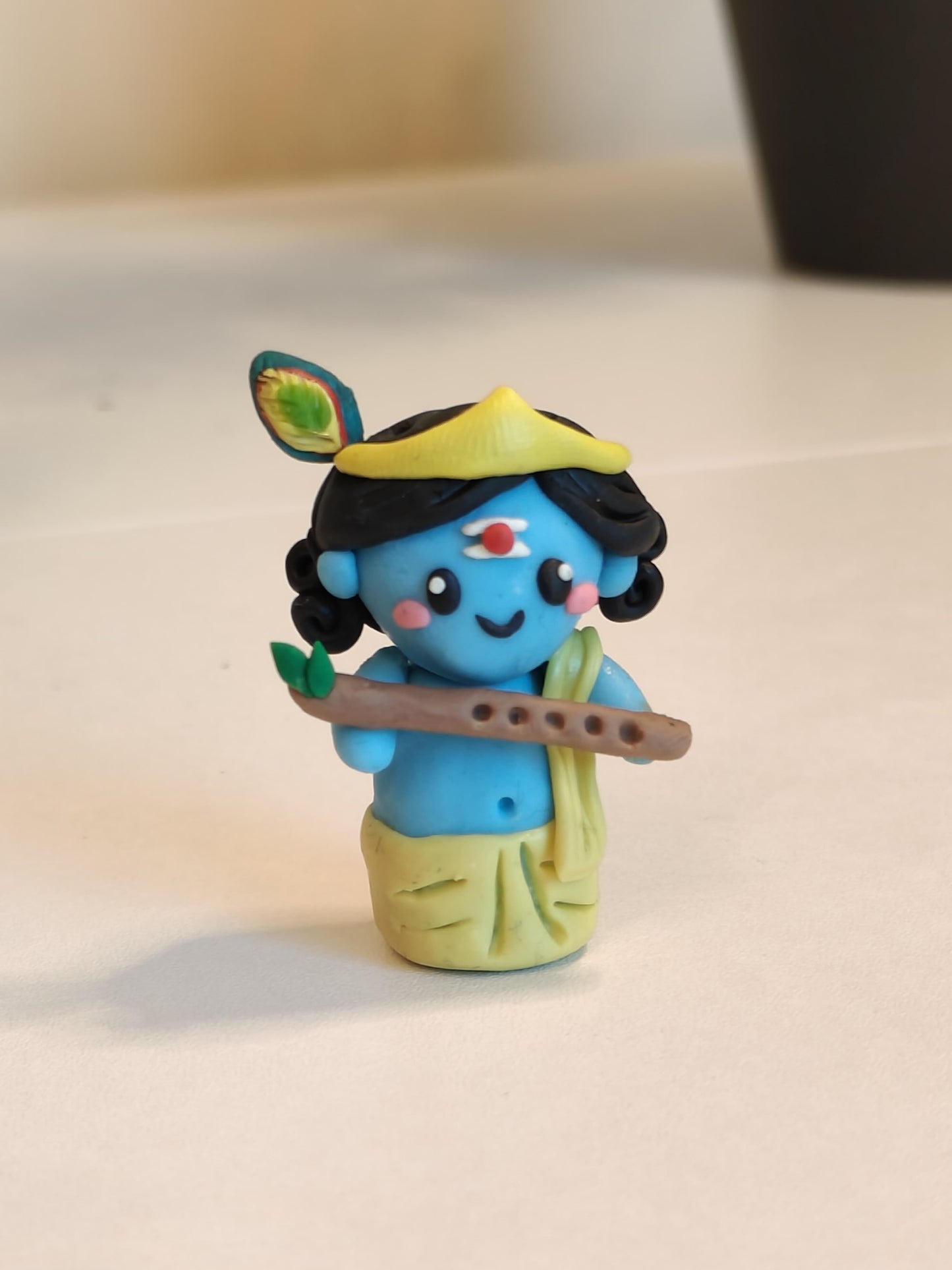 Krishna Figure Figurine Idol with/without Crown