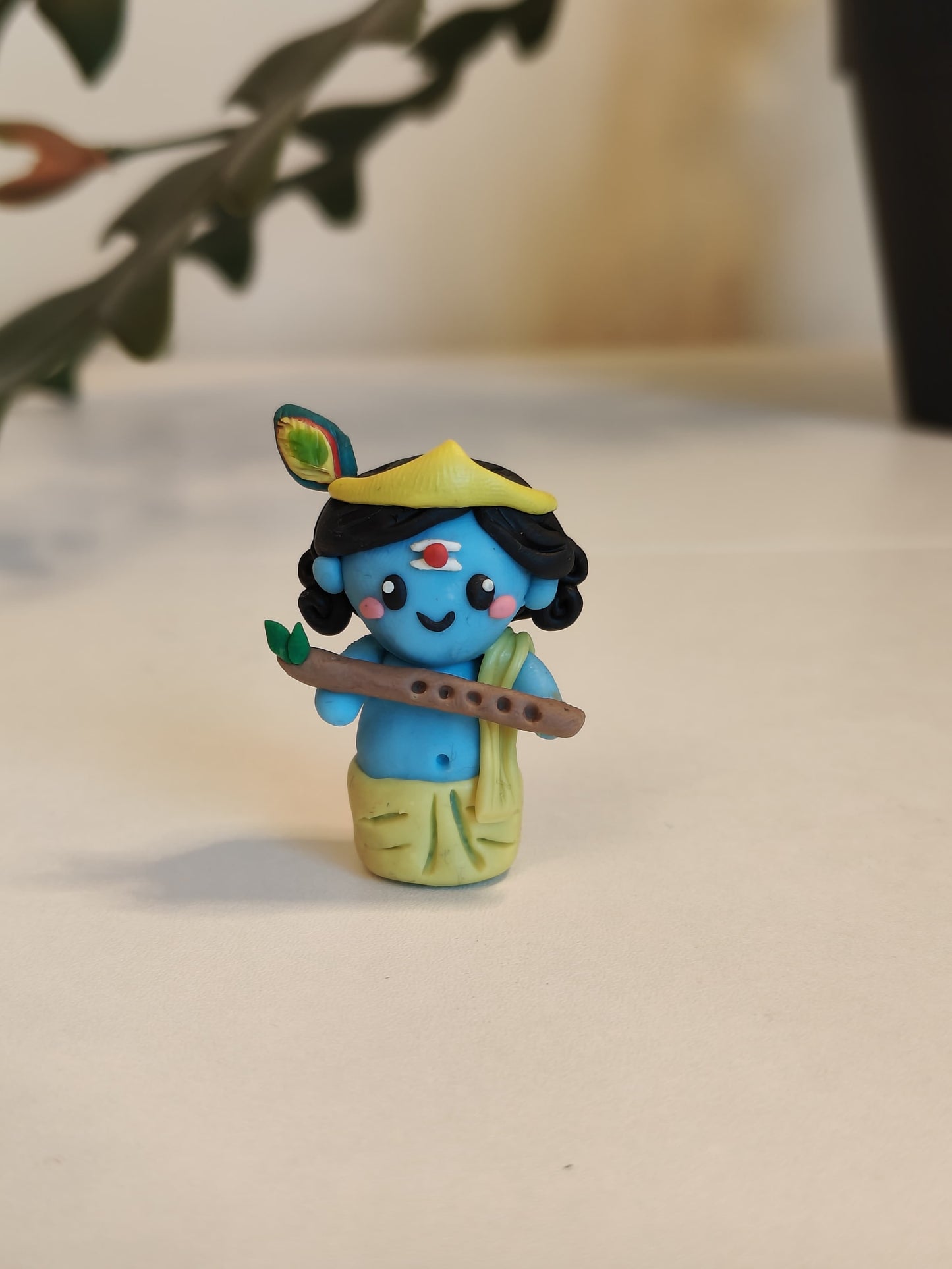 Krishna Figure Figurine Idol with/without Crown