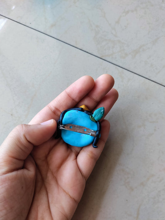 Krishna, gopal brooch broach pin