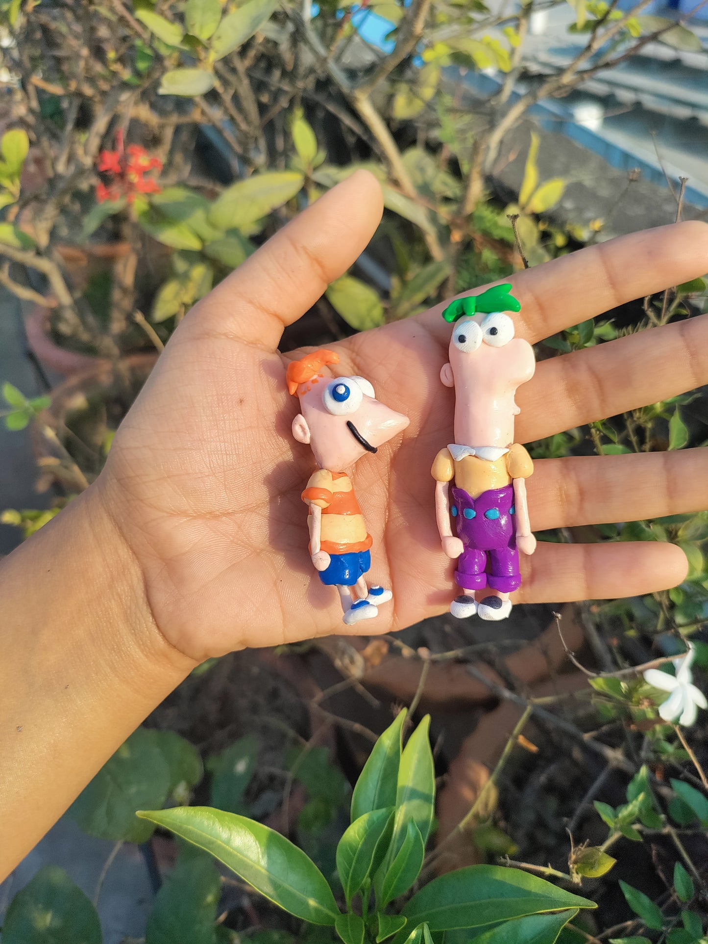 Phineas and Ferb figures, dolls