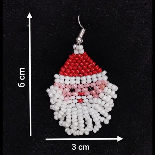 Cute Santa earrings danglers