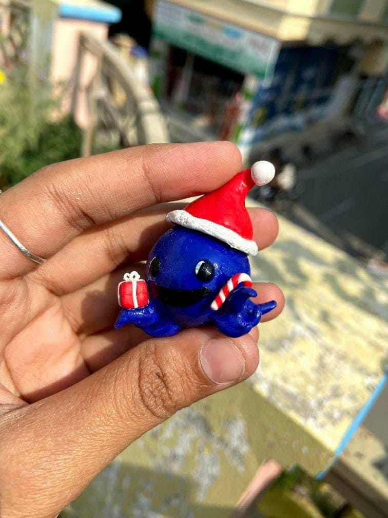 Christmas Themed Oswald and Weenie with Katrina