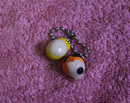 Calvin and Hobbes charm/ keychain/ keyring/ collectable