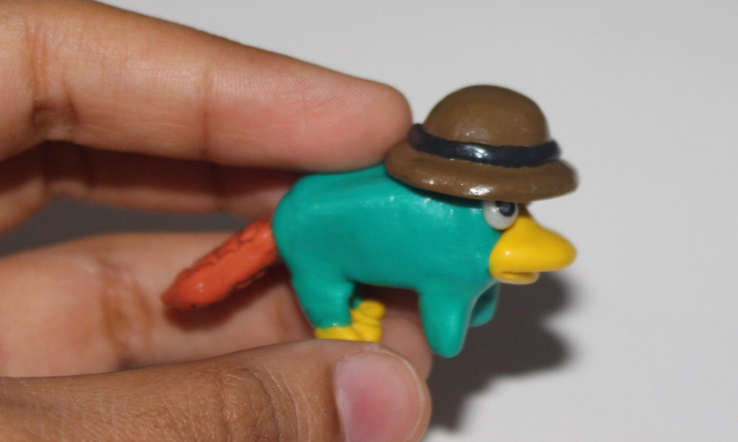 Platypus Perry figure/ figurine/ collectable/ doll/ action figure/ handmade figure