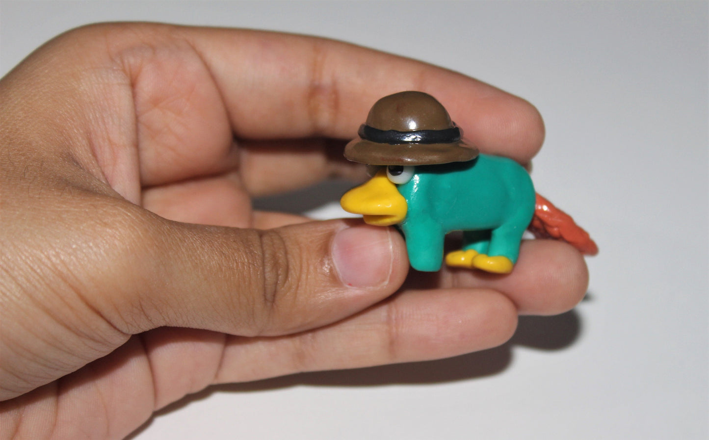 Platypus Perry figure/ figurine/ collectable/ doll/ action figure/ handmade figure