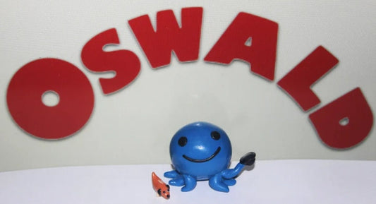 Oswald and miniature Weenie action figures dolls, figurines