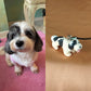 Dog Figures/ figurines - turn your dog's photo into a desk buddy/ keychain
