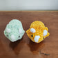 Triceratops plushie, baby dinosaur soft toy
