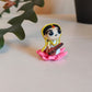 Saraswati Figure Figurine Idol on Lotus