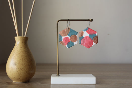 Happiness earrings hoops