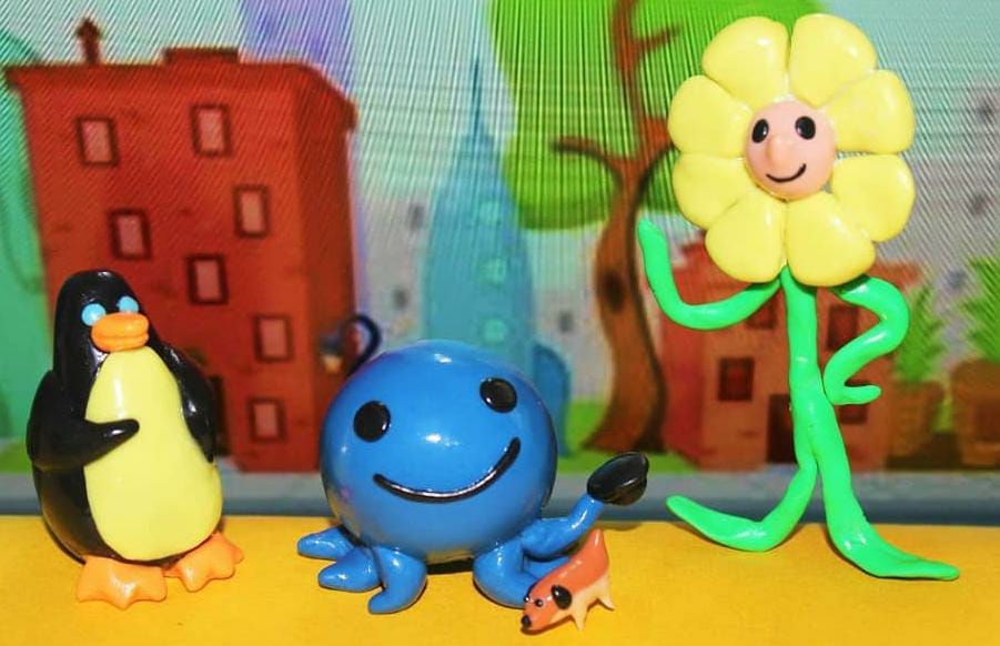 Oswald and miniature Weenie action figures dolls, figurines
