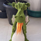 Crochet Dragon plushy soft toy doll handmade