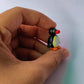 Micro miniature Pingu doll toy figure nooting beak