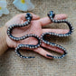 Statement earrings huge studs light weight trippy