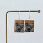 The Scream earrings hoops