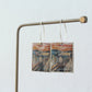 The Scream earrings hoops