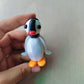Pinga doll toy figure, Pingu's sister, white penguin