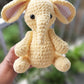 Crochet Elephant soft toy doll handmade