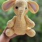 Crochet Elephant soft toy doll handmade