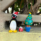 Chirstmas themed Pingu, Christmas tree and gift