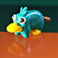 Platypus Perry figure/ figurine/ collectable/ doll/ action figure/ handmade figure