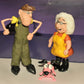 Courage the cowardly dog, Muriel Bagge, Eustace Bagge figure/ figurine/ collectable/ action figure