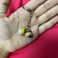 Calvin and Hobbes charm/ keychain/ keyring/ collectable