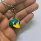 Agent P Perry head Figure/Keychain, keyring, action figure, figurine, collectable, handmade, Phineas and Ferb, Platypus Perry