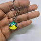 Agent P Perry head Figure/Keychain, keyring, action figure, figurine, collectable, handmade, Phineas and Ferb, Platypus Perry